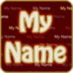 my name live wallpaper android application logo